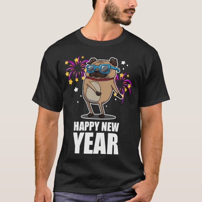 flowed pug T-Shirt (Front)