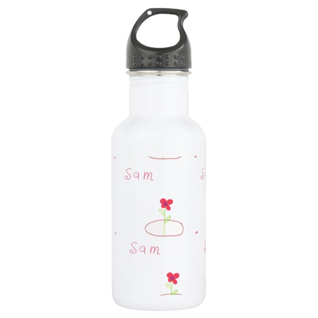 FLOWER 532 ML WATER BOTTLE (Front)