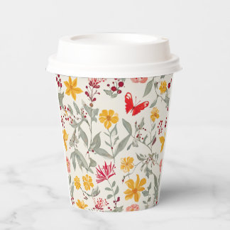 Flower 8oz Paper Cup