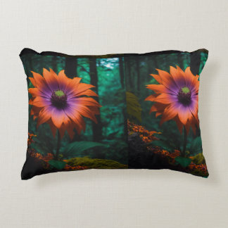 Flower Accent Pillow