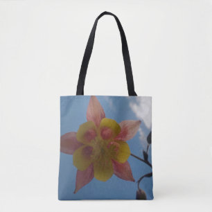 Flower Against Sky Tote Bag