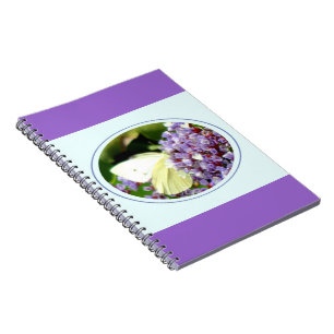 Flower and Butterfly Notebook