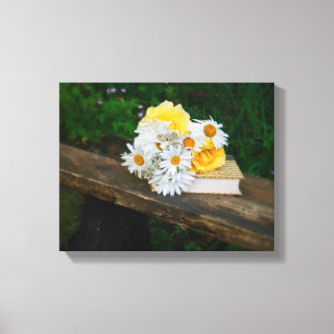 Flower and Romance Canvas Print