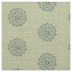 Flower Applique with Jacquard Material ANY COLOR Fabric