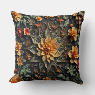 Flower arrangement cushion