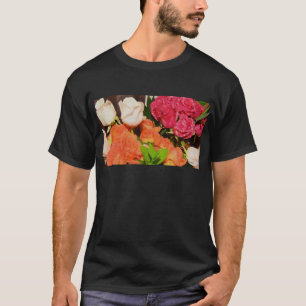 Flower Arrangements Wedding Party Colourful Destin T-Shirt