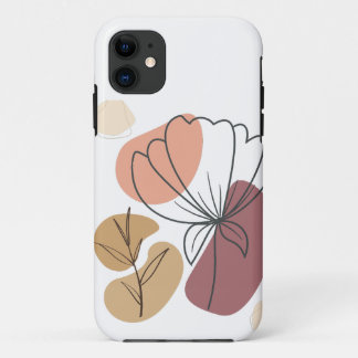 flower art abtract iPhone 11 case