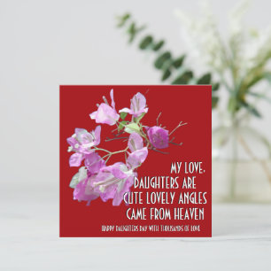 FLOWER ART GIFT FOR DAUGHTERS DAY