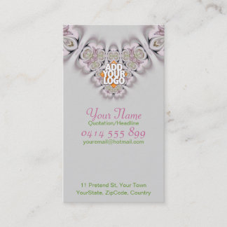 Flower Art Macro : Stamen Butterfly Business Card
