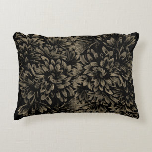Flower Art Pillow Floral Art Throw Pillows