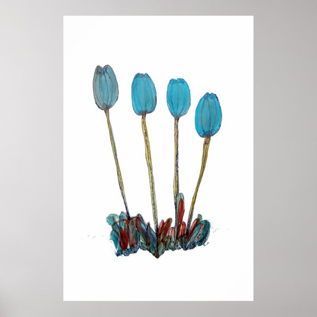 Flower Art Print (Front)