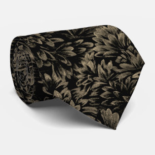 Flower Art Ties Floral Art Neck Ties