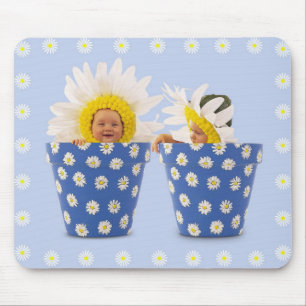 flower babies mouse mat