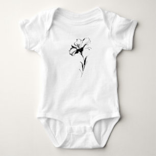 Flower Baby Bodysuit