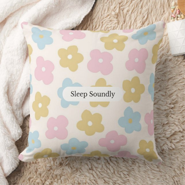 Flower Background  Cushion (Blanket)