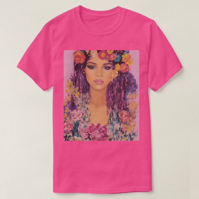 Flower Beauty T-Shirt (Design Front)