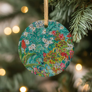 Flower Bed   Louis Valtat Ceramic Tree Decoration