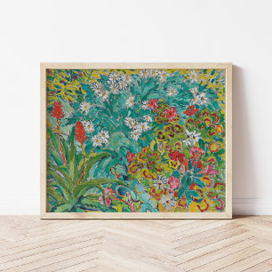 Flower Bed Louis Valtat Poster