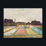 Flower Beds in Holland (1883) by Vincent Van Gogh Postcard<br><div class="desc">This postcard features Van Gogh's 1883 work 'Flower Beds in Holland'. For more of Van Gogh's works,  and a wide selection of works from other artists,  please visit our store.</div>