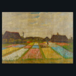 Flower Beds in Holland by van Gogh Cutting Board<br><div class="desc">Flower Beds in Holland,  also known as Bud Fields,  was Vincent van Gogh's first garden painting.  Painted in 1883. The painting features an overview of geometrically laid out plots of white,  pink,  blue and yellow hyacinths.</div>