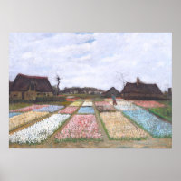 Flower Beds in Holland by Vincent van Gogh