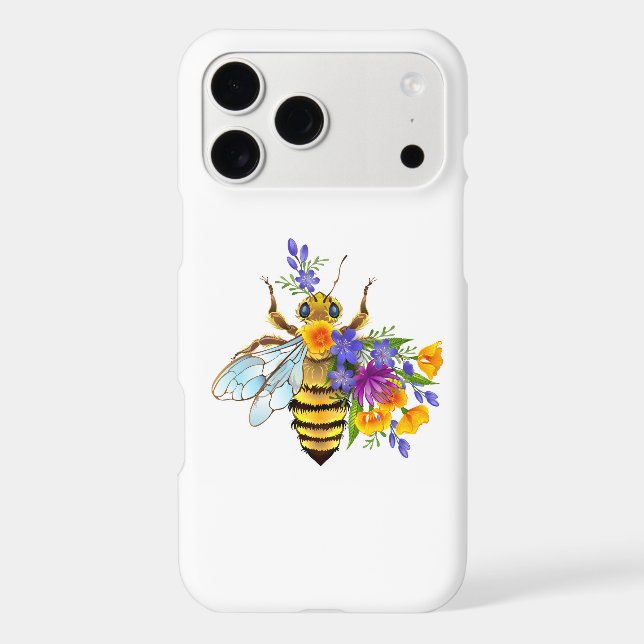 Flower bee with wild plants (Back)