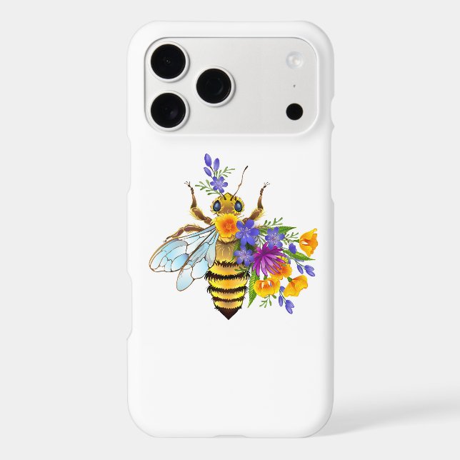 Flower bee with wild plants (Back)
