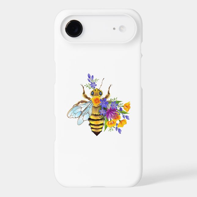 Flower bee with wild plants (Back)