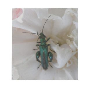 Flower Beetle Notepad