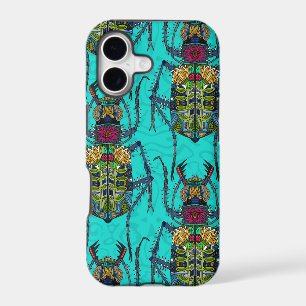 flower beetle turquoise
