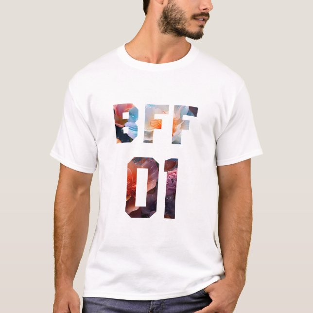 Flower Best friends for 3 - BFF 01 T-Shirt (Front)