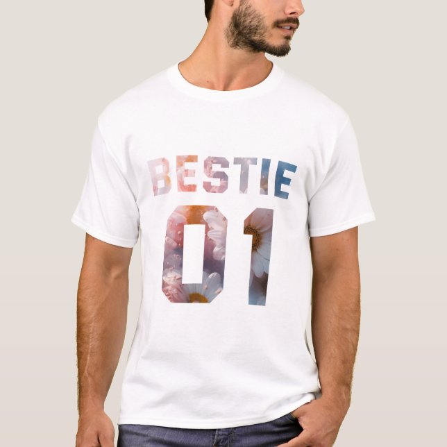 Flower Bestie 01 T-Shirt (Front)