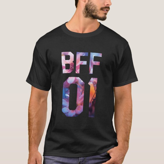 Flower BFF 01 - Best Friends Forever T-Shirt (Front)