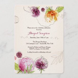Flower Bliss Invitation