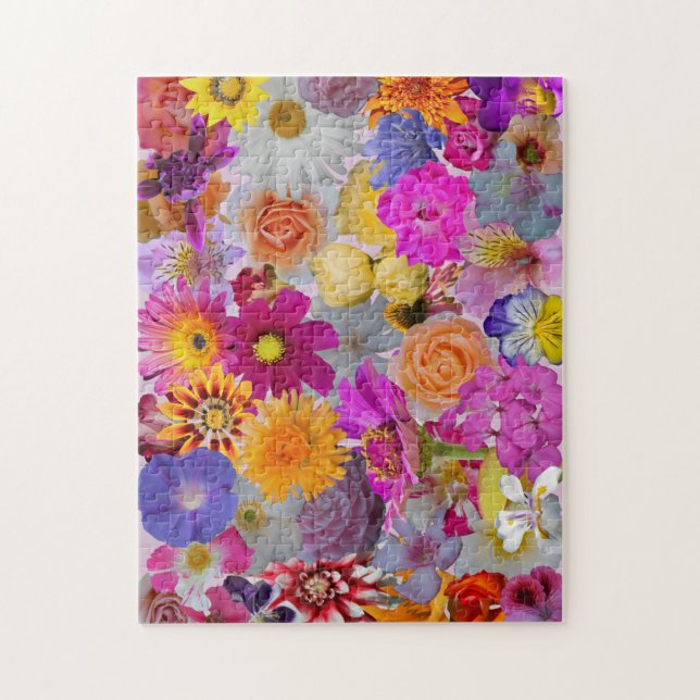 Flower Blooms  Jigsaw Puzzle (Vertical)
