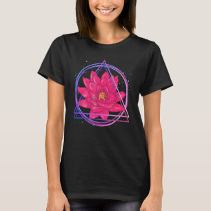 Flower Blossom Yoga Spiritual Buddhist Lotus 1 T-Shirt