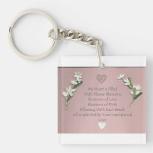 Flower Blossoms Key Chain