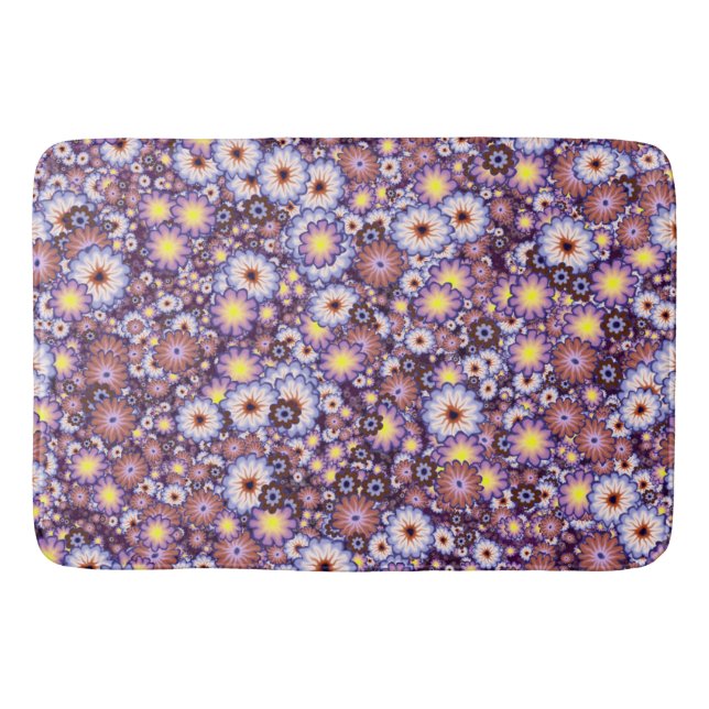 flower bomb3 bath mat (Front)