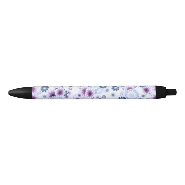 flower bomb 4 black ink pen (Front)