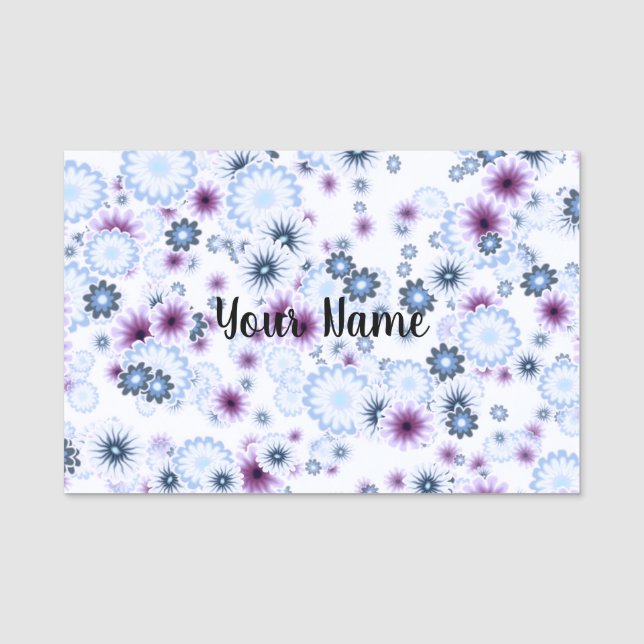 flower bomb 4 name tag (Front)