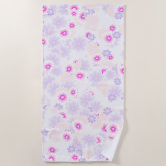 flower bomb 5 beach towel