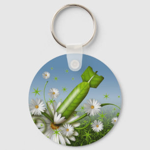 Flower Bomb Key Ring
