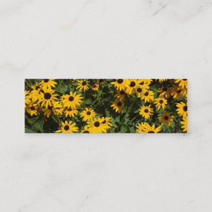 Flower Bookmarks Mini Business Card