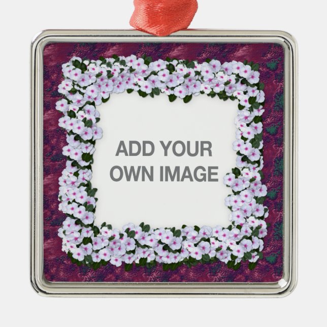 Flower Border 1 Ornament (Front)