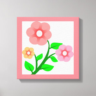 FLOWER BOUQUET CANVAS PRINT