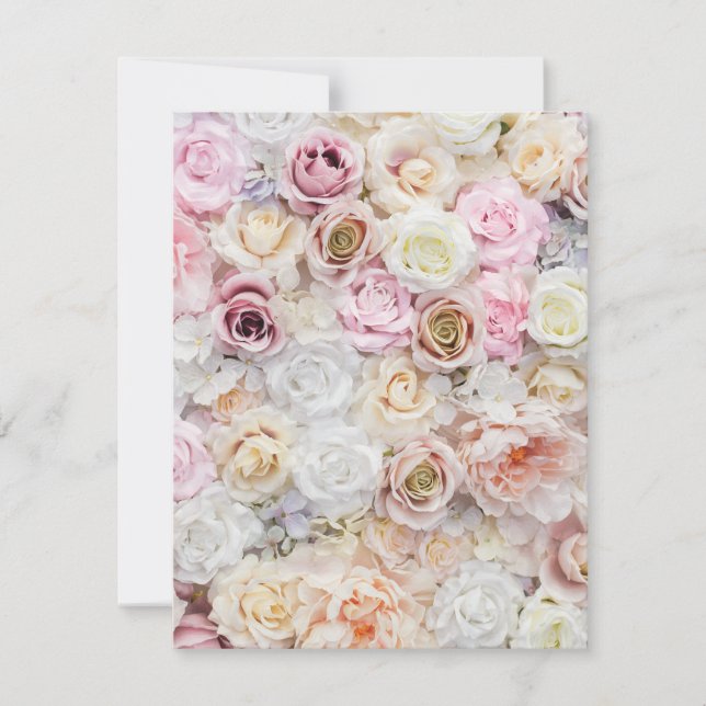 Flower Bouquet  Card (Front)