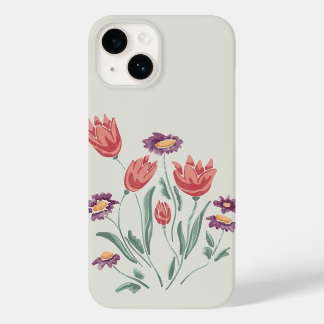 Flower Bouquet Delicate Floral Arrangements  Case-Mate iPhone Case (Back)