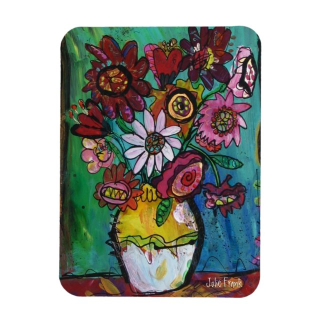 Flower Bouquet   Flexible Magnet (Vertical)