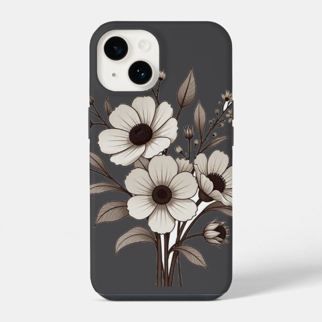 Flower Bouquet iPhone / iPad case (Back)