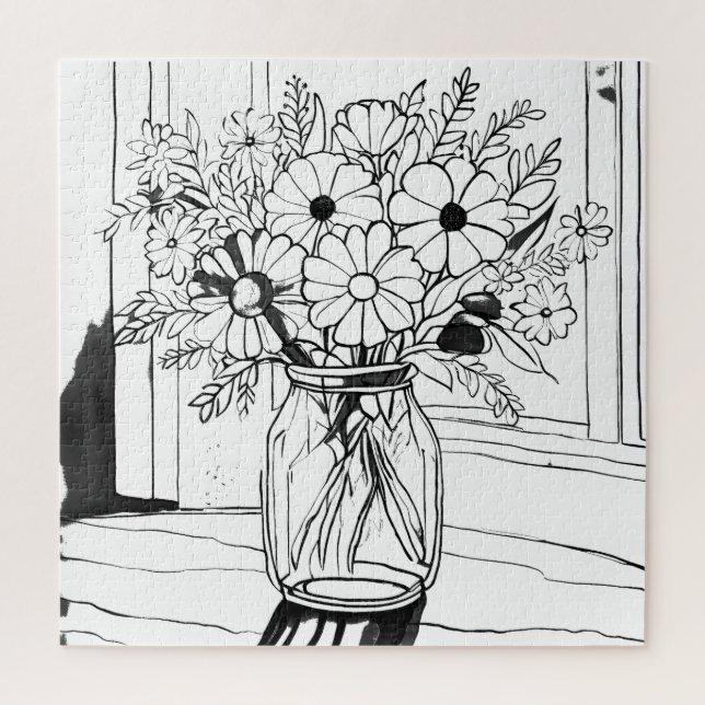 Flower Bouquet Jigsaw Puzzle (Vertical)